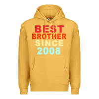 Mustard Best Brother Sİnce 2008 Premium Hoodie - Bettercallsaul