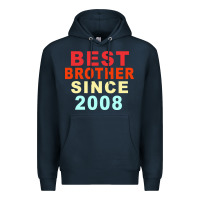 Navy Best Brother Sİnce 2008 Premium Hoodie - Bettercallsaul