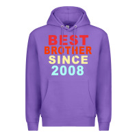 Purple Best Brother Sİnce 2008 Premium Hoodie - Bettercallsaul