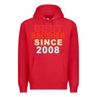 Red Best Brother Sİnce 2008 Premium Hoodie - Bettercallsaul