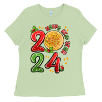 Matcha happy new year 2024 Ladies Tee - MaliasSmallBusiness