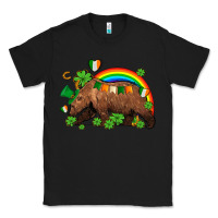 Black st patricks bear ado Classic Tee - AdoDesignShop
