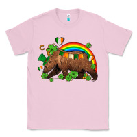 Bubblegum Pink st patricks bear ado Classic Tee - AdoDesignShop