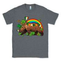 Charcoal Heather st patricks bear ado Classic Tee - AdoDesignShop