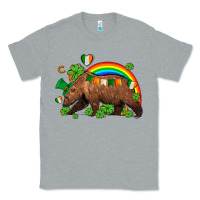 Heather Grey st patricks bear ado Classic Tee - AdoDesignShop