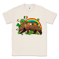 Natural st patricks bear ado Classic Tee - AdoDesignShop