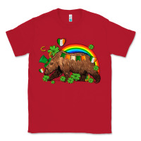 Red st patricks bear ado Classic Tee - AdoDesignShop