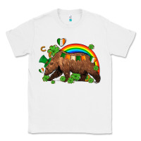 White st patricks bear ado Classic Tee - AdoDesignShop
