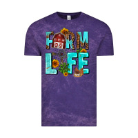 Cloud Purple farm life Vintage Tee - AdoDesignShop