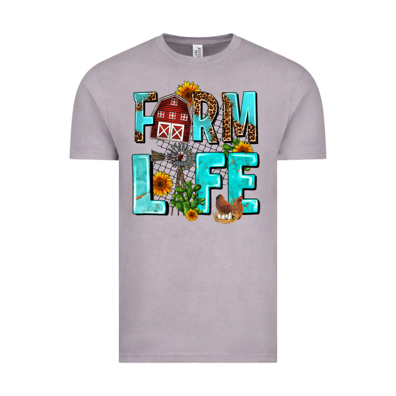 Farm Life Vintage Tee by AdoDesignShop | Teevron
