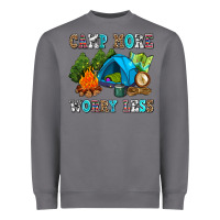 Storm camp more worry less Heavyweight Sweatshirt - AdoDesignShop