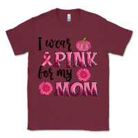 Burgundy i wear pink for my mom sunlower and pumpkin Classic Tee - AdoDesignShop