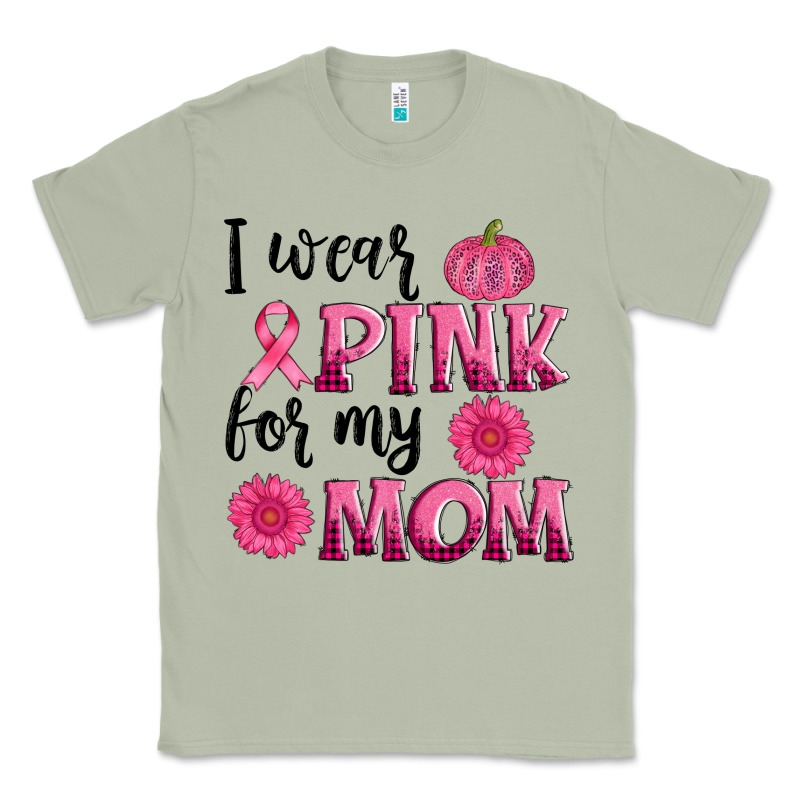 I Wear Pink For My Mom Sunlower And Pumpkin Classic Tee by AdoDesignShop | Teevron