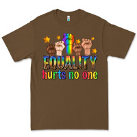 Cacao equality hurts no one with fists Premium Tee - texasbilliewilder