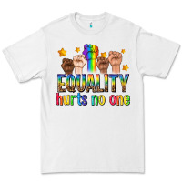 White equality hurts no one with fists Premium Tee - texasbilliewilder