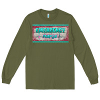 Army Green western emergency nurse license plate template Long Sleeve Tee - BarkalooDesign