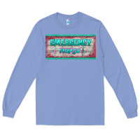 Colony Blue western emergency nurse license plate template Long Sleeve Tee - BarkalooDesign