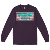 Plum western emergency nurse license plate template Long Sleeve Tee - BarkalooDesign