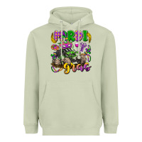 Mardi Gras Monster Truck Heavyweight Hoodie | Teevron