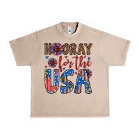 French Oak hooray for the usa Urban Heavy Tee - Artiststas