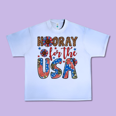Hooray For The Usa Urban Heavy Tee Designed By Artiststas