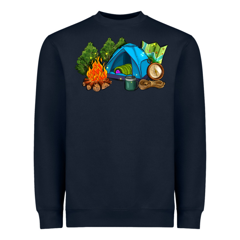 Camp In The Woods Heavyweight Sweatshirt by AdoDesignShop | Teevron
