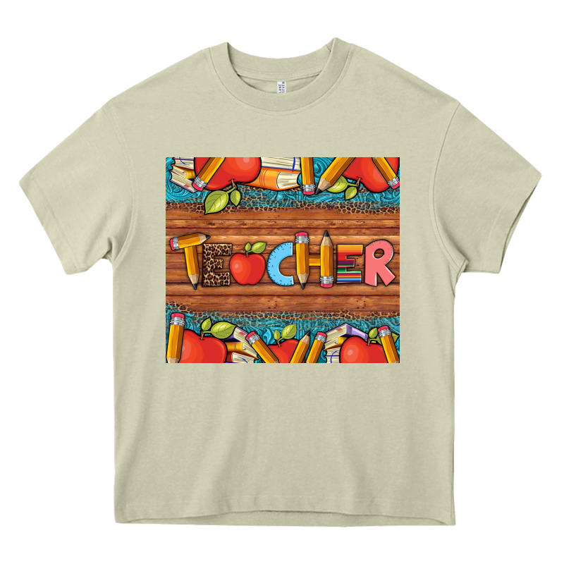 Teacher And Pens Apples Books Leopard And Tooled Leather Tumbler Heavy Core Tee by Artiststas | Teevron