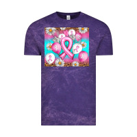 Cloud Purple Breast cancer balloon Vintage Tee - Artiststas