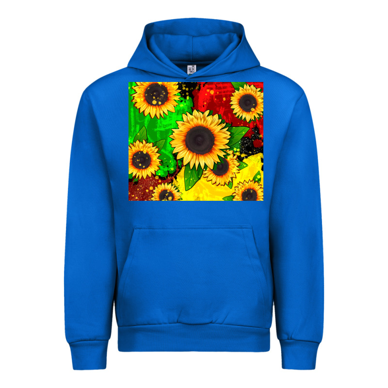 Juneteenth Sunflowers Urban Hoodie by CowGirlArtShop | Teevron