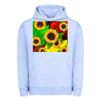 Pigment Grape Ice juneteenth sunflowers Urban Hoodie - CowGirlArtShop