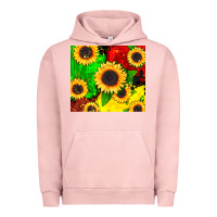 Pigment Salmon juneteenth sunflowers Urban Hoodie - CowGirlArtShop