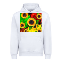 White juneteenth sunflowers Urban Hoodie - CowGirlArtShop