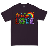 Plum choose love Premium Tee - texasbilliewilder