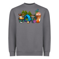 Storm camp coffee cups ado Heavyweight Sweatshirt - AdoDesignShop