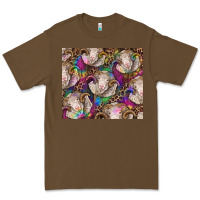 Cacao merino ram tie dye tumbler Premium Tee - BarkalooDesign