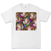 White merino ram tie dye tumbler Premium Tee - BarkalooDesign