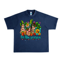 Navy tis the season christmas tree  cake Urban Heavy Tee - AdoDesignShop
