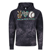 Cloud Black peace love baseball Vintage Hoodie - CowhideDigitalArt