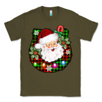 Army Green horseshoe santa Classic Tee - AdoDesignShop