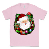 Bubblegum Pink horseshoe santa Classic Tee - AdoDesignShop
