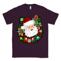 Plum horseshoe santa Classic Tee - AdoDesignShop