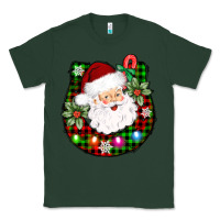 Sports Green horseshoe santa Classic Tee - AdoDesignShop