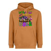 Meerkat let the good times roll with mardi gras monster tr Heavyweight Hoodie - LillyAllenDesigns