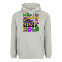 Moon Dust let the good times roll with mardi gras monster tr Heavyweight Hoodie - LillyAllenDesigns
