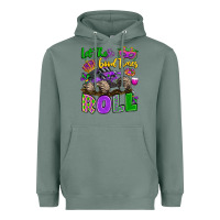 Let The Good Times Roll With Mardi Gras Monster Tr Heavyweight Hoodie | Teevron
