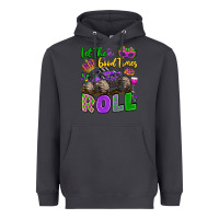 Smoke let the good times roll with mardi gras monster tr Heavyweight Hoodie - LillyAllenDesigns