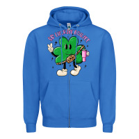 True Royal so luckin boujee Zipper Hoodie - MaliasSmallBusiness