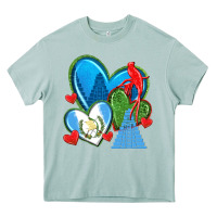 Arona guatemala hearts Heavy Core Tee - texasbilliewilder
