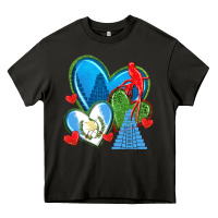 Asphalt guatemala hearts Heavy Core Tee - texasbilliewilder