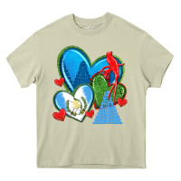 Mossy guatemala hearts Heavy Core Tee - texasbilliewilder